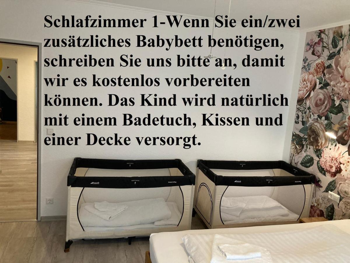 4-Zimmer Kinderfreundliche Ferienwohnung Friedrichshafen Eksteriør billede