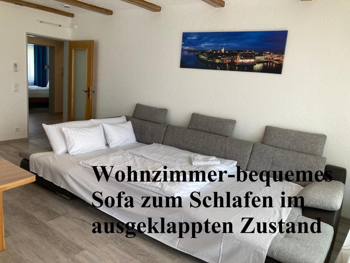 4-Zimmer Kinderfreundliche Ferienwohnung Friedrichshafen Eksteriør billede