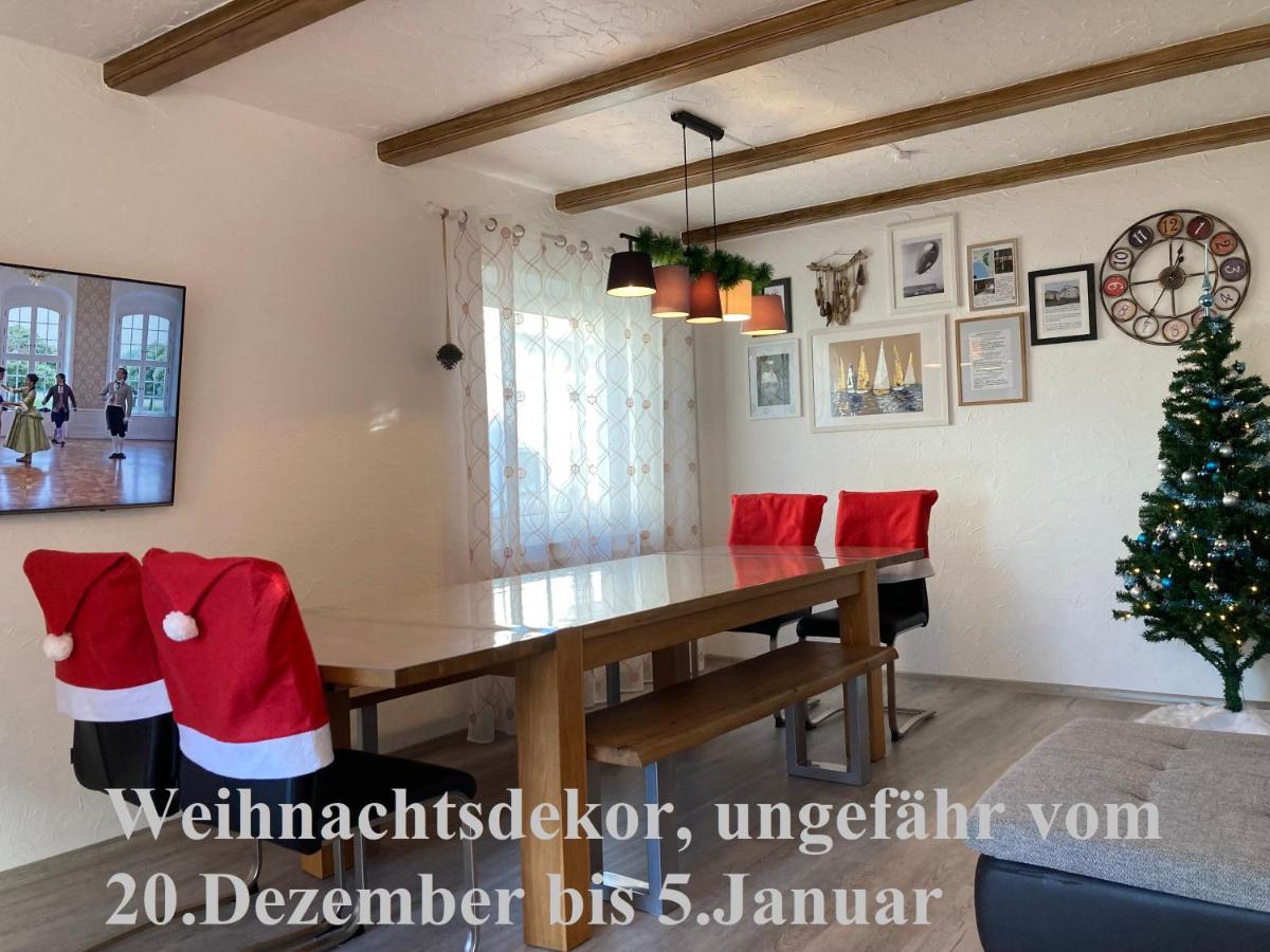 4-Zimmer Kinderfreundliche Ferienwohnung Friedrichshafen Eksteriør billede